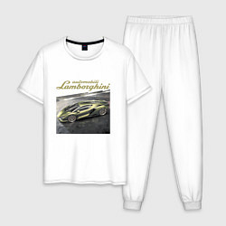 Мужская пижама Lamborghini Motorsport sketch