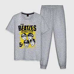 Мужская пижама The Beatles bubble gum