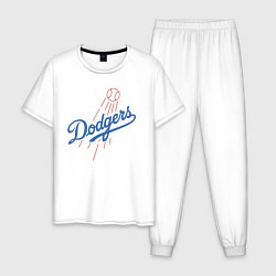 Мужская пижама Los Angeles Dodgers baseball