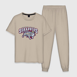 Мужская пижама Mahoning Valley Scrappers