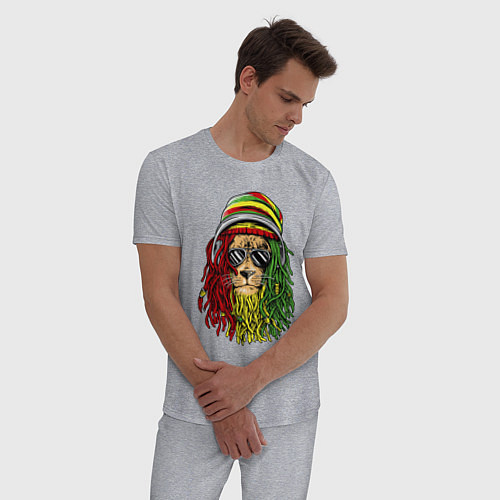 Мужская пижама Rasta lioN / Меланж – фото 3