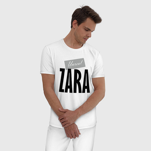Мужская пижама Unreal Zara / Белый – фото 3
