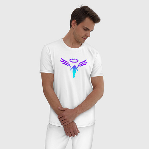 Мужская пижама WALHALLA TEAM NEON LOGO ТОКИЙСКИЕ МСТИТЕЛИ / Белый – фото 3