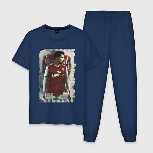 Мужская пижама Arsenal, England / Тёмно-синий – фото 1