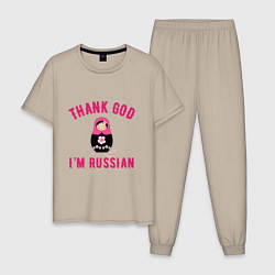 Мужская пижама Спасибо, я русский