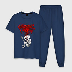 Мужская пижама Cannibal Corpse skeleton
