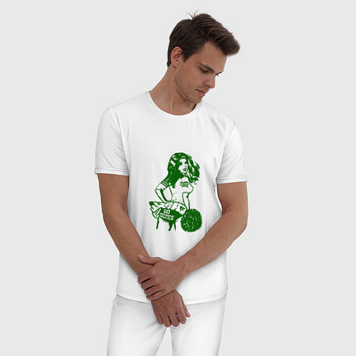 Мужская пижама Go Celtics / Белый – фото 3