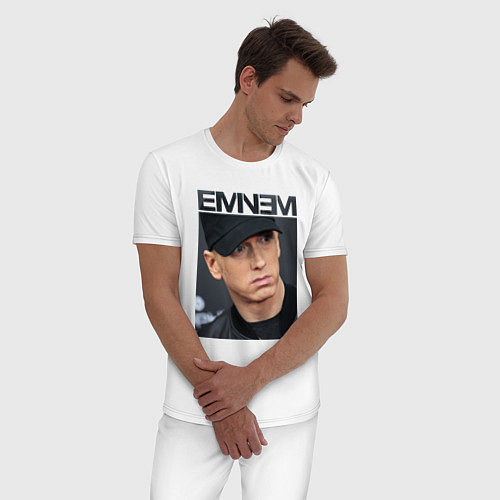 Мужская пижама Eminem фото / Белый – фото 3
