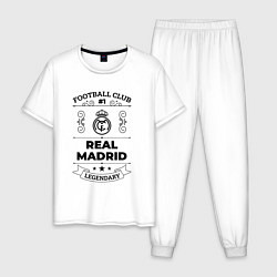 Мужская пижама Real Madrid: Football Club Number 1 Legendary
