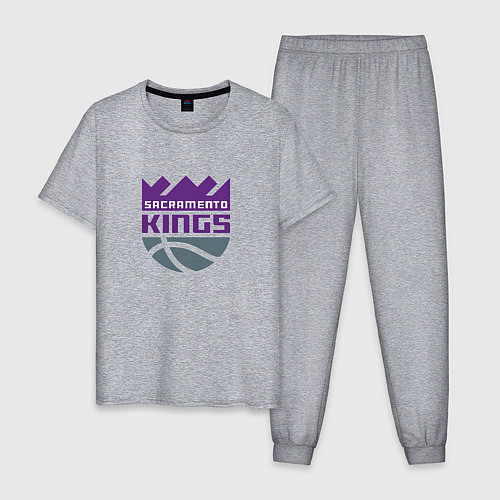 Мужская пижама Сакраменто Кингз NBA / Меланж – фото 1