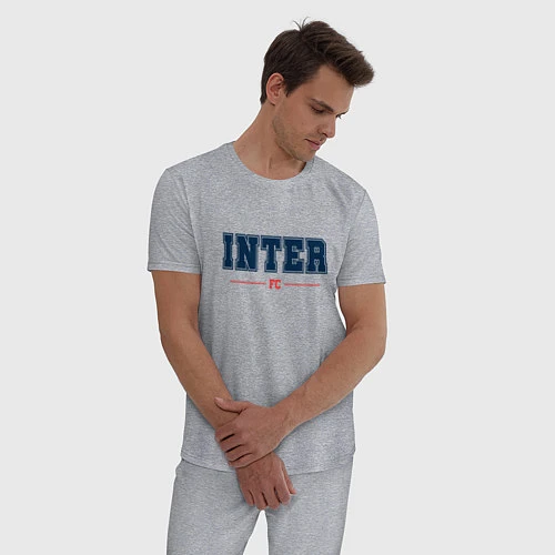 Мужская пижама Inter FC Classic / Меланж – фото 3