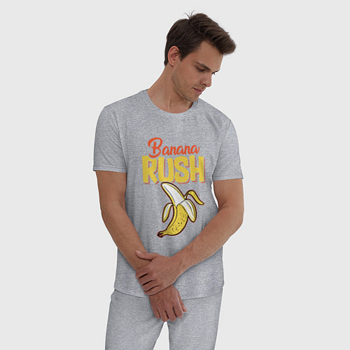 Мужская пижама Banana rash / Меланж – фото 3