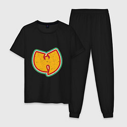 Пижама хлопковая мужская Wu-Tang Colors, цвет: черный