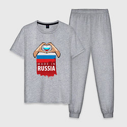 Мужская пижама Люблю Россию