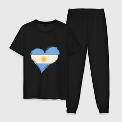 Мужская пижама Сердце - Аргентина