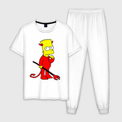 Мужская пижама Bart Simpson - devil