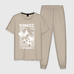 Мужская пижама Sonic - game