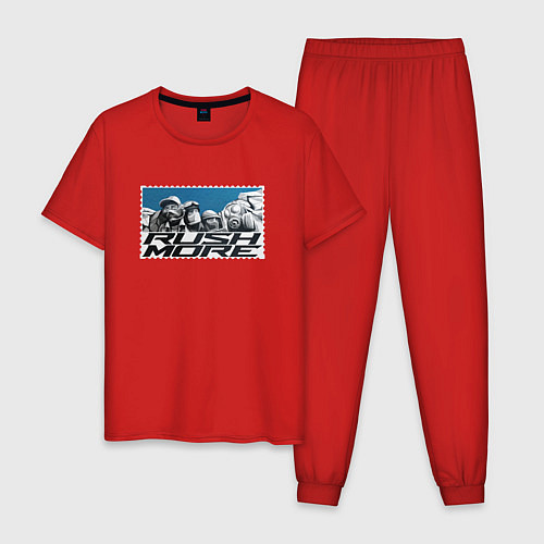 Мужская пижама Rush more / Красный – фото 1