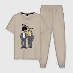 Мужская пижама Pulp Simpsons - Tarantino