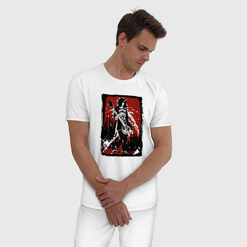 Мужская пижама Punk Ramones / Белый – фото 3