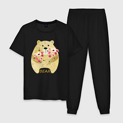 Мужская пижама Flowers by bear