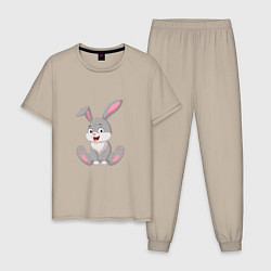 Мужская пижама Милашка - Кролик