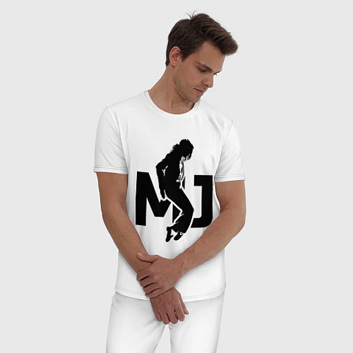 Мужская пижама MJ Music / Белый – фото 3