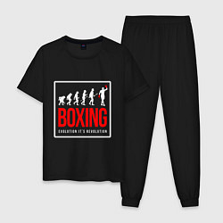 Мужская пижама Boxing evolution its revolution