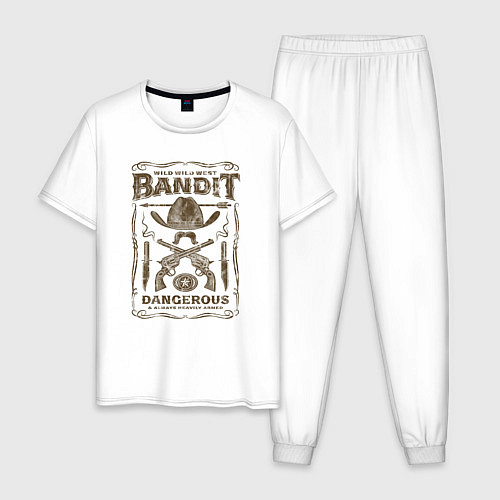 Мужская пижама Bandit / Белый – фото 1
