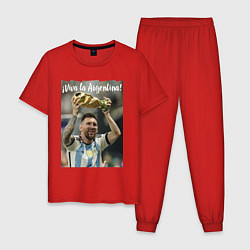 Мужская пижама Lionel Messi - world champion - Argentina