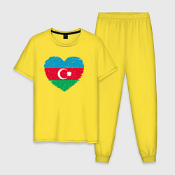 Мужская пижама Сердце Азербайджана