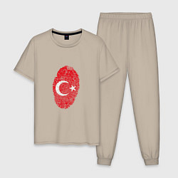 Мужская пижама Отпечаток Турции