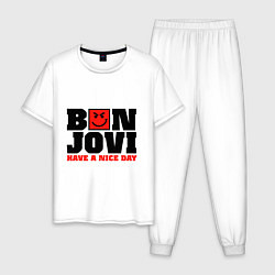 Мужская пижама Bon Jovi band