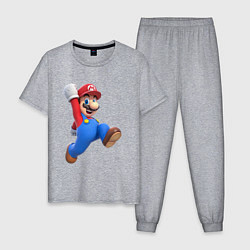 Мужская пижама Марио прыгает
