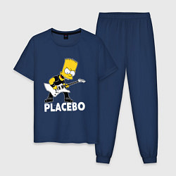 Мужская пижама Placebo Барт Симпсон рокер
