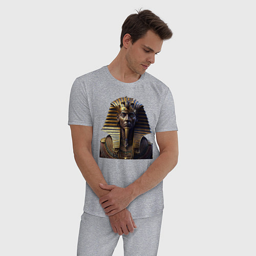 Мужская пижама Египетский фараон / Меланж – фото 3