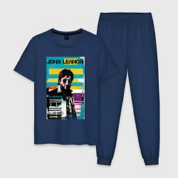 Мужская пижама John Lennon - street art - legend
