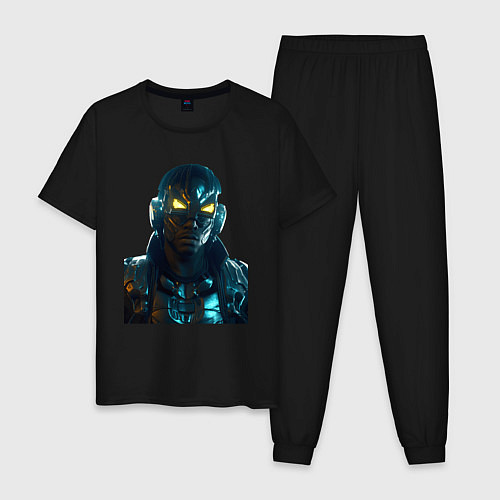 Мужская пижама ArmorMan / Черный – фото 1