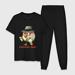 Мужская пижама Чикен ган - курочка в шляпе