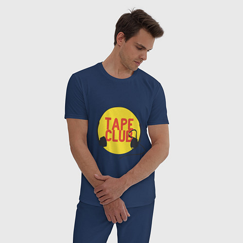 Мужская пижама Tape club / Тёмно-синий – фото 3