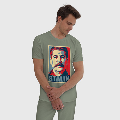 Мужская пижама Stalin USSR / Авокадо – фото 3