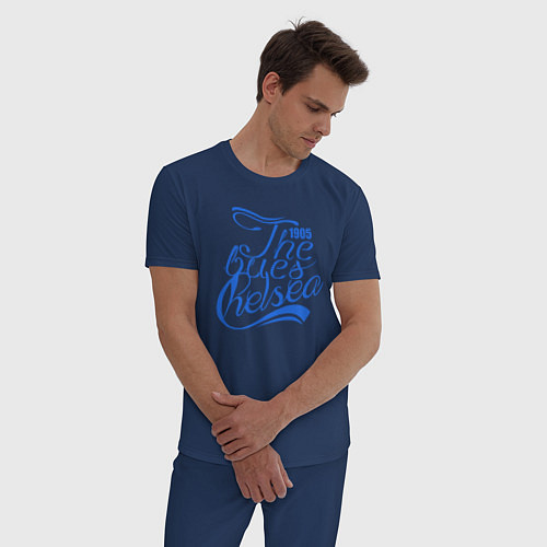 Мужская пижама The Blues Chelsea / Тёмно-синий – фото 3