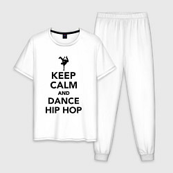 Мужская пижама Keep calm and dance hip hop