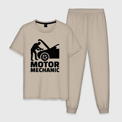 Мужская пижама Motor mechanic