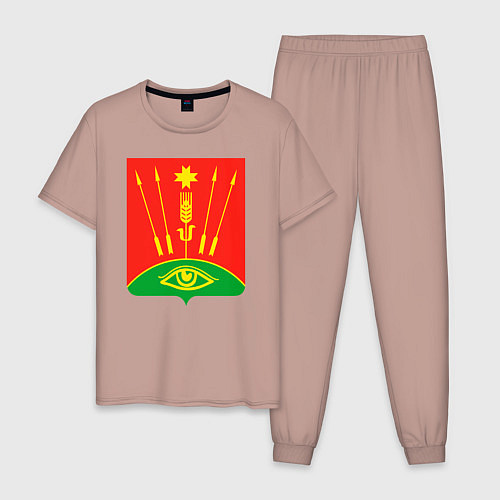 Мужская пижама Глазовский район / Пыльно-розовый – фото 1