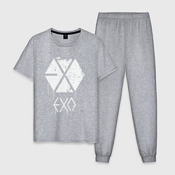 Мужская пижама EXO лого