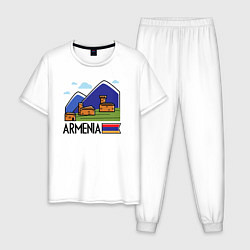 Мужская пижама Горная Армения