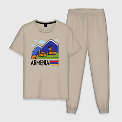 Мужская пижама Горная Армения