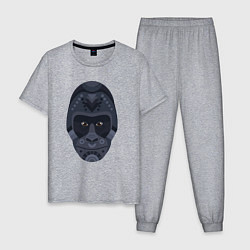 Мужская пижама Black gorilla