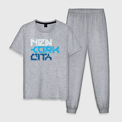 Мужская пижама Ney York city